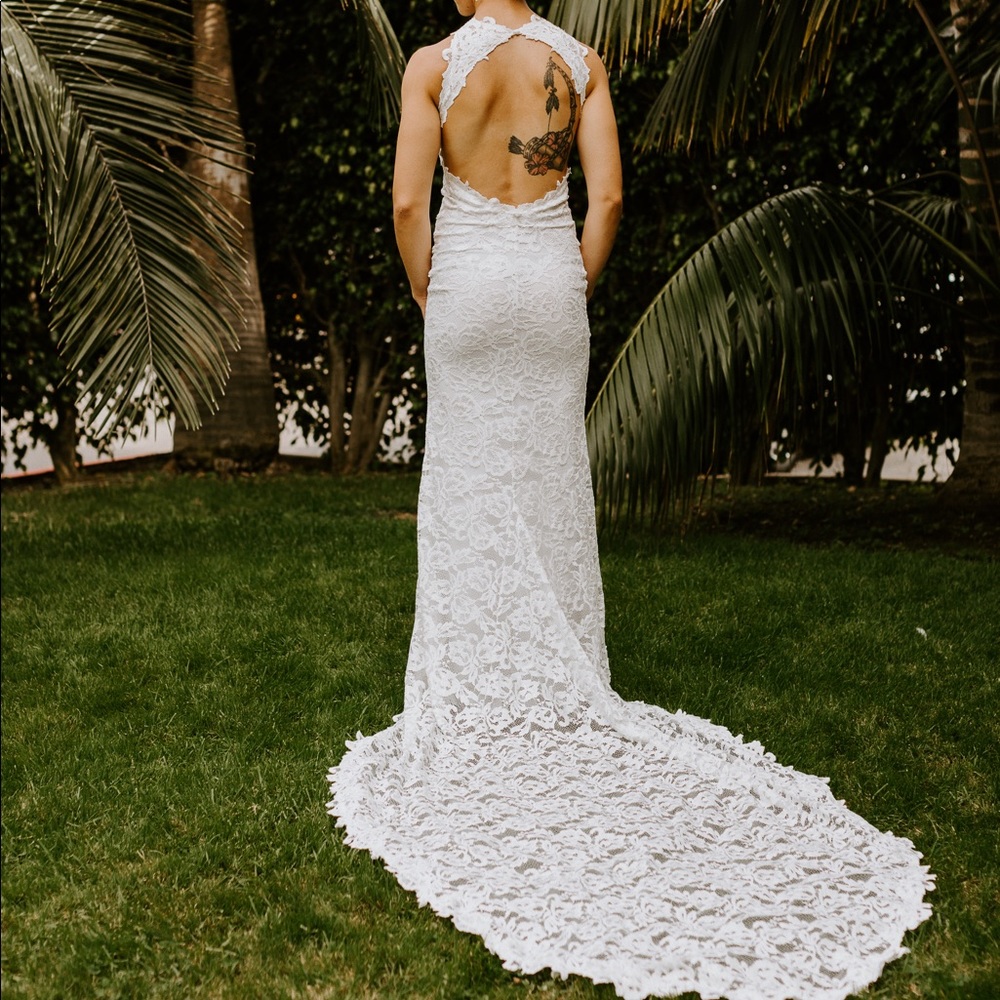 Grace Loves Lace Alexandra wedding dress, size 2-4, ivory